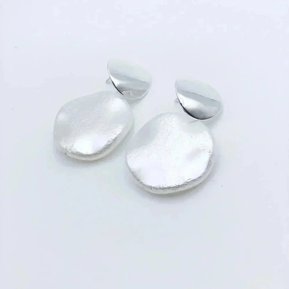 Drop Dangle Pearl Earrings - Picture 2 of 5